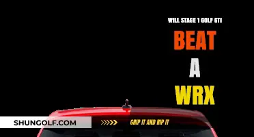 Golf GTI Stage 1 vs WRX: Which Turbocharged Beast Wins?