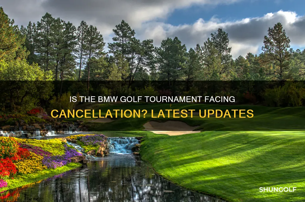 will the bmw golf be cancelled