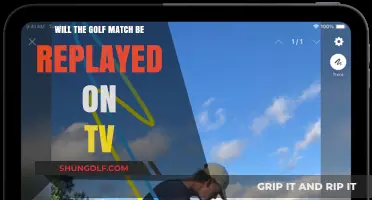 Golf Match Replay: Will It Air Again on TV?
