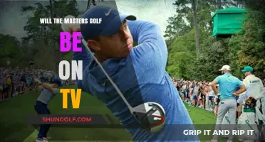 Will the Masters Golf Tournament Air on TV This Year?