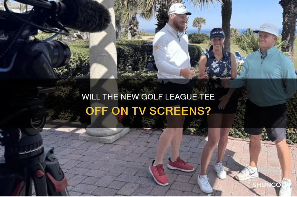 will the new golf league be on tv