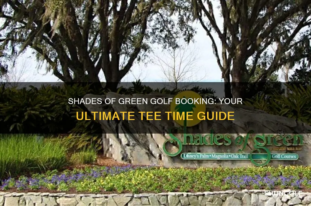 will the shades of green book my golf