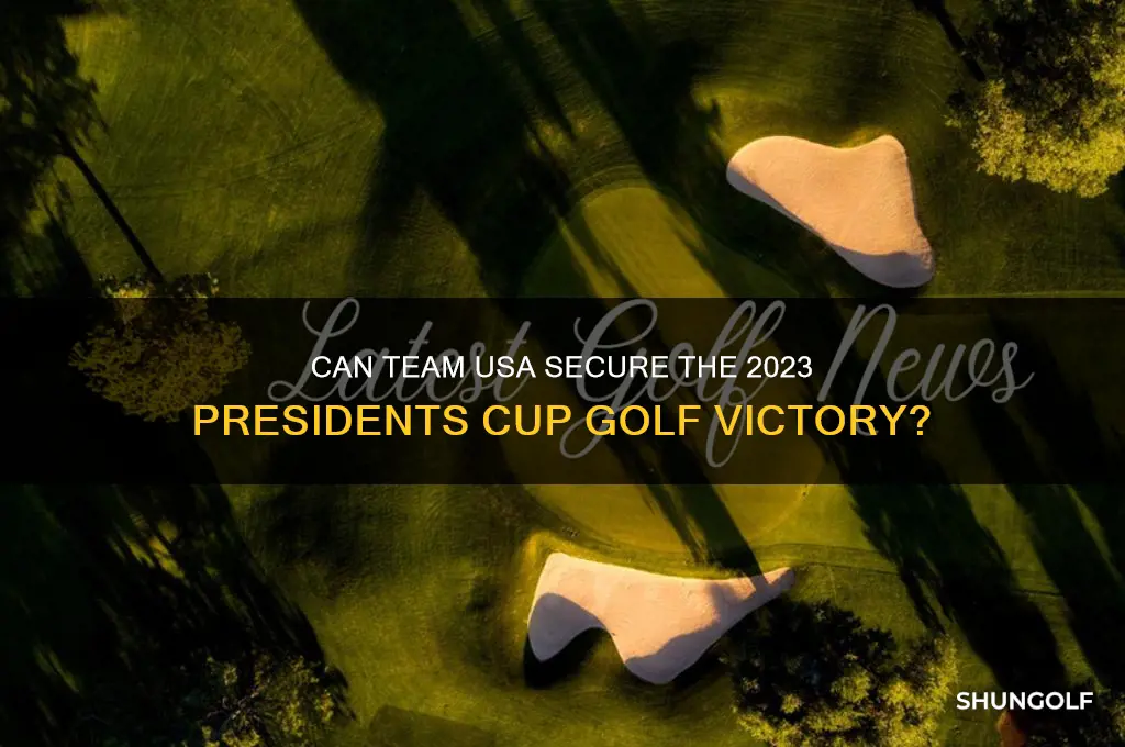 will the us win presidents cup golf