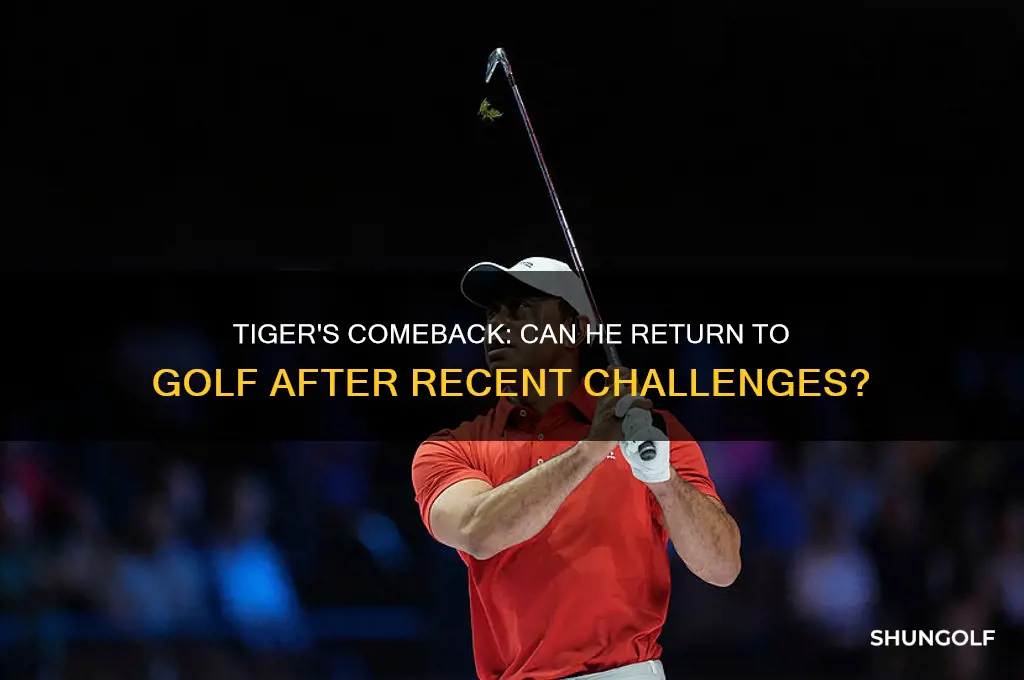 will tiger be able to golf again