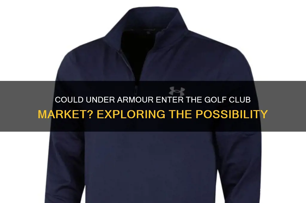 will under armour ever make golf clubs