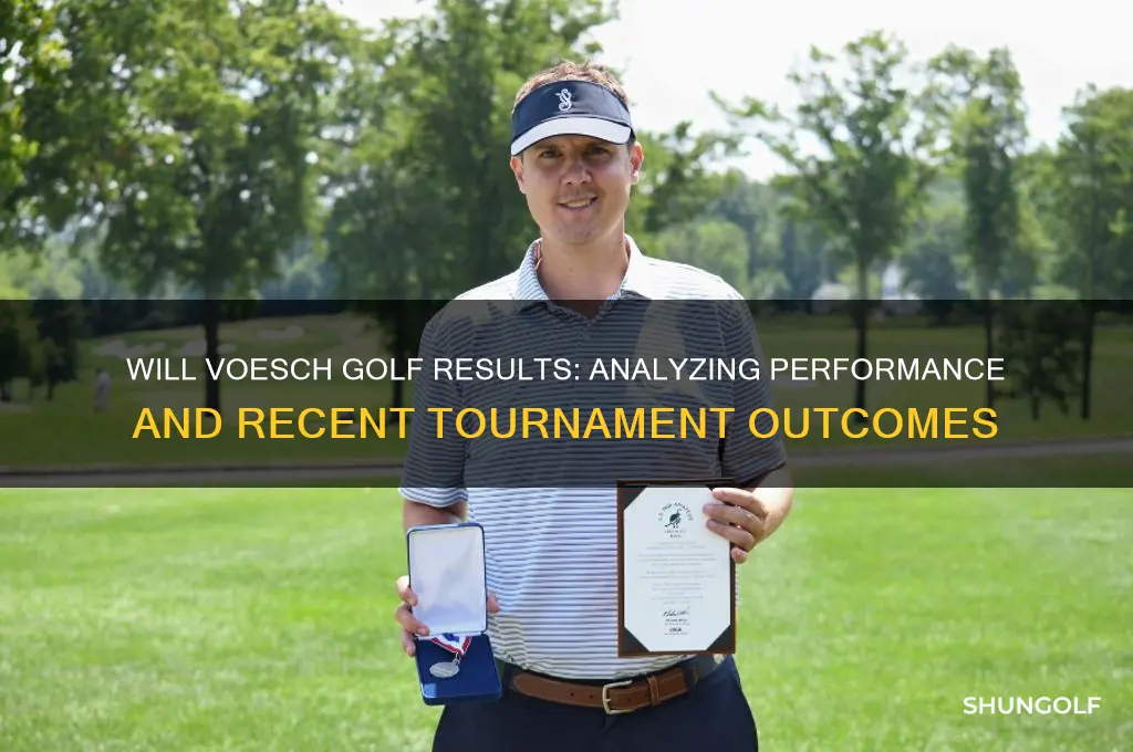 will voesch golf results