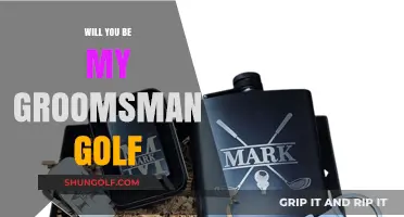 Tee Up the Big Day: Creative Golf-Themed Groomsman Proposals