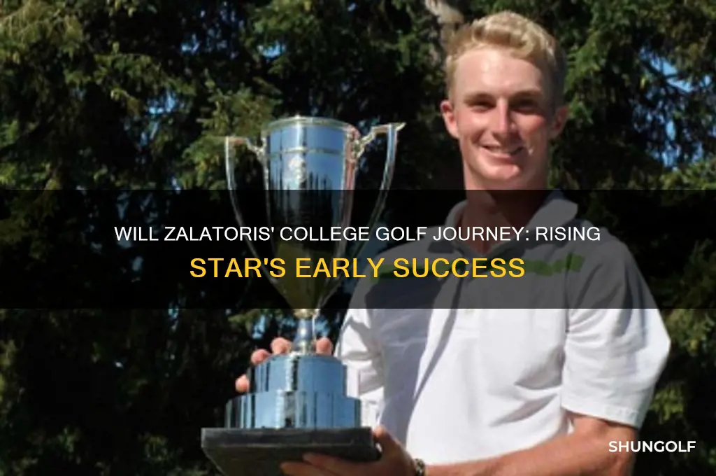 will zalatoris college golf