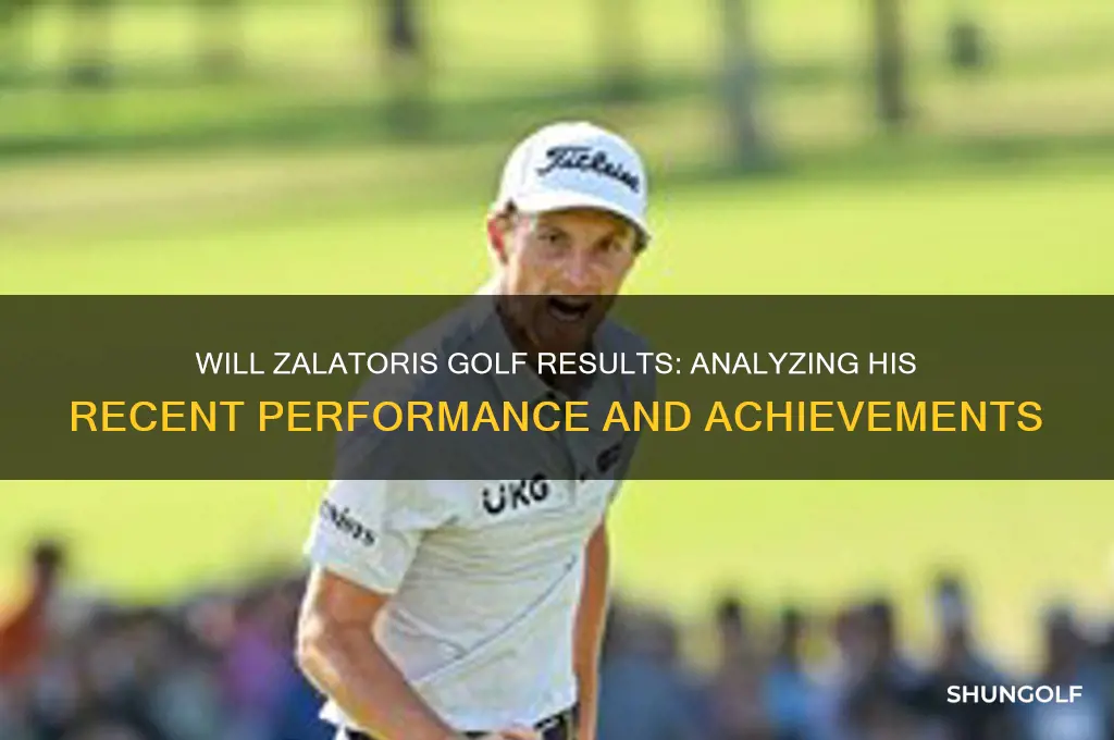 will zalatoris golf results