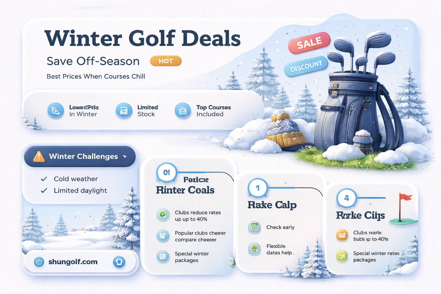 are golf clubs cheaper in the winter