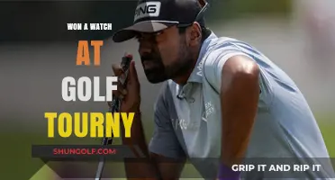 Winning Swing: How I Bagged a Watch at the Golf Tournament