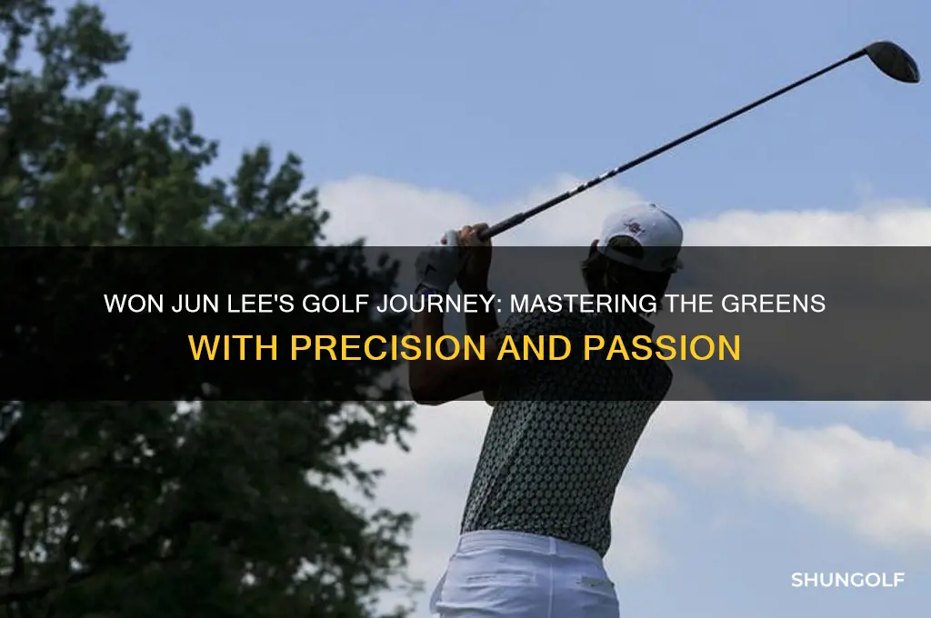 won jun lee golf