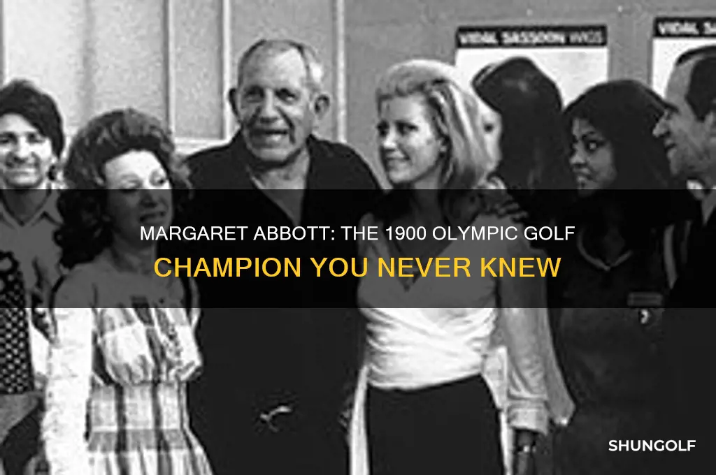 won the golf event in 1900 olympics in female
