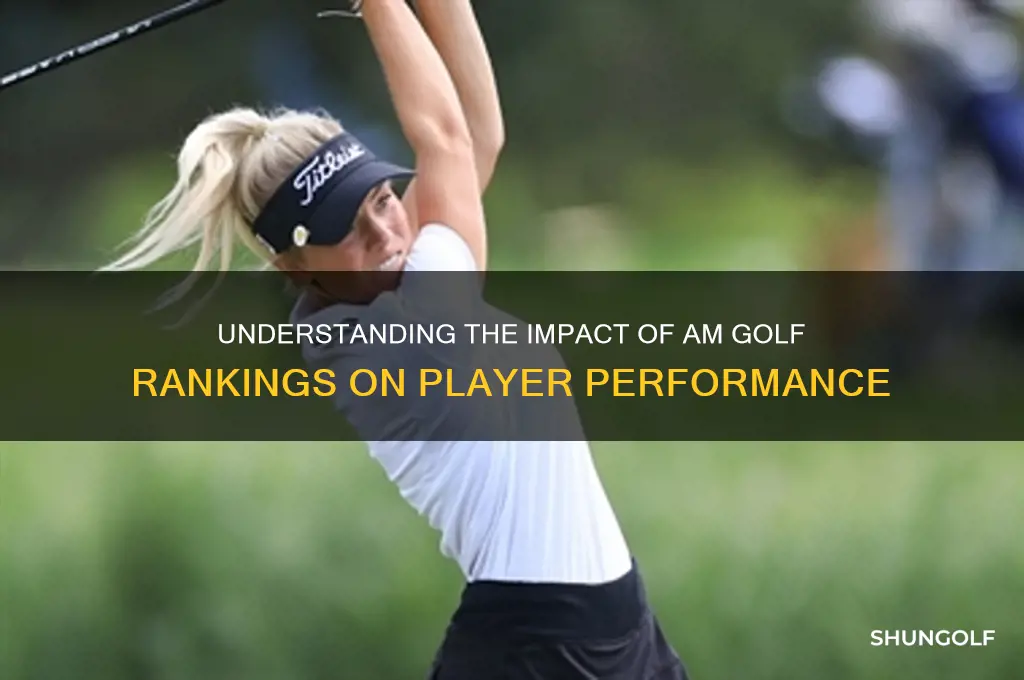 would am golf rankings