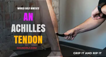 Golf and Achilles Tendon: Potential Irritation Risks Explained