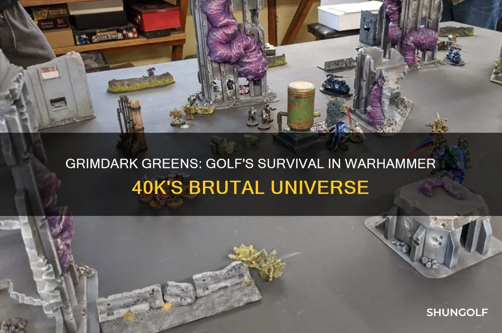 would golf service in the grimdark universe of 40k